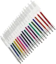 ARTIBETTER 18pcs Vibrant Gel Highlighter Pens Fine Tip Marking Pens for Note Taking Coloring and Journaling Safe for All Ages with Smooth Ink Flow and Glittery Colors