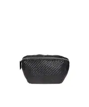 Zippered toilet bag One size Black