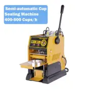Semi-Automatic Cup Sealing Machine Cup Sealer Coffee Bubble Tea 400-500 Cups/h
