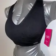 Ryka Women Sports Bra Small Racerback Removable Pads