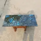 Labradorite Console table /GRANITE Labradorite Stone Countertop Slab Furniture