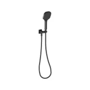Phoenix Black Matte Reva 3 Function Hand Shower WELS 3 Star 8.5L/min