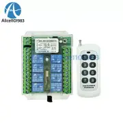Wireless RF Remote Control 8Channels Relay Switch Module DC8-86V / AC110-275V