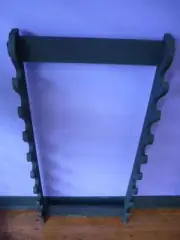 8 Sword Wall Display Rack Holder