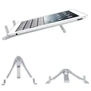 Portable Fold Aluminium Metal Desk Stand Holder For iPad 2 3 4 5 Android Tablet