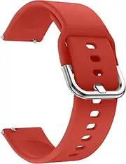[uEmoh] Watch Bands Compatible with Samsung Galaxy 4 40mm 44mm/ Galaxy Watch 4 Classic 42mm 46mm,Silicone Watch Band 20mm, Sports Replacement Watch Strap, Quick Release Watch Bands for Men Women