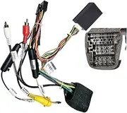 20 Pins Power Cable Harness with CANBUS for Car Stereo Android System Universal Compatible for VW(Small Head Interface)