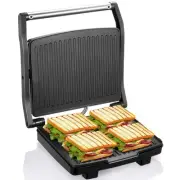 Panini Press Grill, Gourmet Sandwich Maker, Electric Indoor Grill with Non-St...