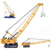 1:87 Excavator Crane Toy Construction Vehicle Diecast Metal Excavator Model New