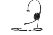 YEALINK TEAMS-UH34SE-M-C Teams Certified Wideband Noise Cancelling Headset, USB-C and 3.5mm Jack, Leather Ear Piece, Controller with Teams Button, M
