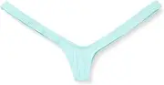 La-pomme(ラ ポーム) La Paume 217011 Women's Thong Panties, Small Area, Micro Bikini, Ultra Small, T-Back, T2S Fabric, Amazon Exclusive Lapome Brand, Made in Japan