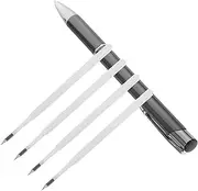CHILDWEET Multi-Purpose Car Scratch Eraser Touch up Pen Vinyl Weeding Pen 5pcs Set for Bubble Removal Scratch Repair