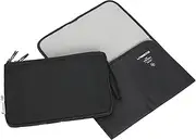 LÄSSIG Baby Nappy Bag with Changing Mat for Travelling/Casual Changing Organiser Black
