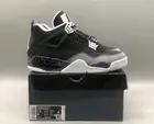 Nike Air Jordan 4 "Fear" Mid Top Retro White Basketball Men's Shoes