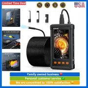 Borescope Camera with 50FT Reach, Rechargeable & Slim for Effortless Inspection