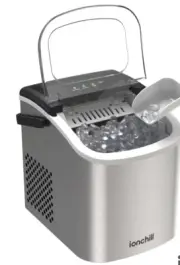 ionchill Quick Cube Ice Machine 26lbs/24hrs Portable Countertop Bullet Ice Maker