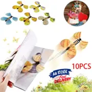 10x Magic Flying Butterfly Birthday Anniversary Wedding Greeting Card Gift Toy