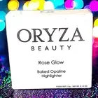 Oryza Beauty Rose Glow Baked Opaline Highlighter 0.13 Oz New In Box & Sealed