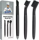 MR.SIGA Grout Cleaner Brush Set, Detail Cleaning Brush Set for Tiles, Sinks, ...