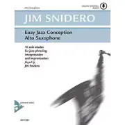 Easy Jazz Conception Alto Saxophone and Baritone Saxophone