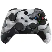 White Camo Xbox One Series S|X Custom UN-MODDED Controller Unique Design