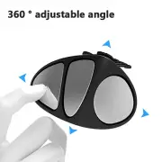 3 in 1 360 Degree Rotatable Three Sided Car Blind Spot Mirror Reversing Blind