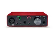 Focusrite Scarlett Solo 3rd Gen USB Audio Interface with Mic Preamp and Software