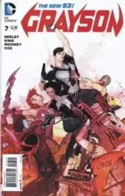 GRAYSON #7 DC COMICS NEW 52 APRIL 2015 NM (9.4)