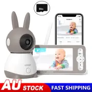360° View Baby Monitor Cam w/ Temperature / Security surveillance Camera 64GB SD