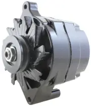 1-Wire Alternator 140A Black Powdercoated 12V Ford 1G Hybrid GM Style C5AF10300E (for: Ford)