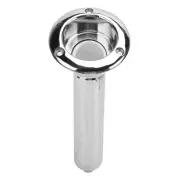 2 in 1 Boat Fishing Rod Cup Holder, Stainless Steel Fishing Rod Holder for Bo...