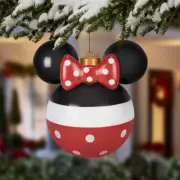 Minnie Mouse Airblown 18" Ornament Christmas Disney Magic Holiday Pump Included
