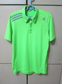 在飛比找Yahoo!奇摩拍賣優惠-衣飾藍~adidas climachill 短袖排汗POLO