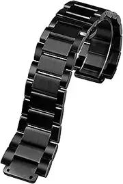 [BCMCBV] Solid Stainless Steel Watch Strap Bracelet，For Hublot 27mm*19mm, Men Women Classic Stainless Steel Watch Band，For Yubo Big Bang Watch Band 27mm*19mm Replacement