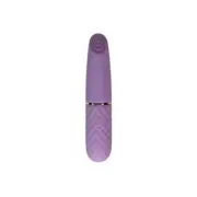 KISSY MINI LIPSTICK RECHARGEABLE BULLET VIBRATOR PURPLE CUPID'S LOVE SHOP
