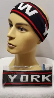 "BUY 1 GET 1 FREE" BIKER HEAD LINER Elastic SWEAT BAND NEW YORK headband