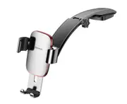 Fully Automatic Center Console Car Bracket Connecting Rod Navigation Bracket Lazy Mobile Phone Car Supplies-Silver