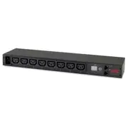 APC Rack PDU, Metered, 1U, 16A, 208/230V, (8) C13