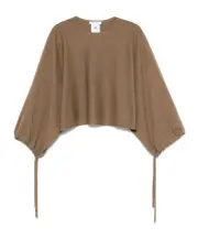 Long-sleeved sweater S,XS,M walnut brown