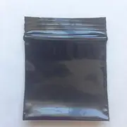 (1000, Black) - Mini Plastic Bags 1.5x1.5 Small Baggies, 2mil Rave (1515) Tiny Ziplock Dime Bag (1,000, Black)