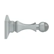 Deltana BDH35U26D 3-5/8" Height Baseboard Door Stop Brushed Chrome