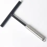 HDNMCNK Stainless Steel T-Shape Crepe Spreader, 1Pc Batter Spreader Scraper for Bakery Kitchen Pancakes Egg Cake