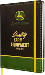 Nostalgic-Art Retro Polka Dot Notebook John Deere - Farm Equipment Logo - Gift Idea for Tractor Fans, Bullet Journal Dotted, Vintage Design, A5
