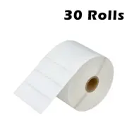 30Rolls 3x1 Direct Thermal 2000 Labels for Zebra Eltron 2844 ZP450 ZP500 ZP505