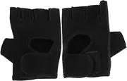 ibasenice Half Finger Gym Gloves for Men Women Slip Outdoor Cycling Gloves Breathable Fitness Supplies Enhanced Grip Flexibility for Weightlifting Exercise