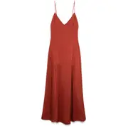 [Forte Forte] Forte Forte Satin Maxi Dress III NUMERIC BROWN