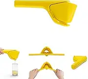 Dreamfarm Original Lemon Fluicer Easy-Squeeze Fold-Flat Citrus Juicer - 10 Inch, Suits Lime & Lemon