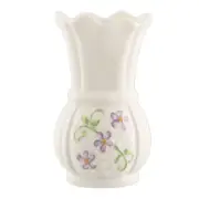 Belleek Classic Handcrafted Irish Flax Mini Vase