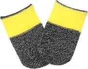 VILLFUL 2Pcs Breathable Gaming Finger Sleeves Stylish and Finger Covers for Enhanced Touch Control Lightweight and Compact Design for Go Gaming
