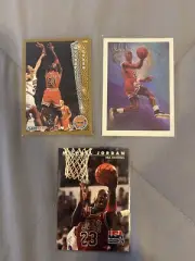 Michael Jordan 3 Card Lot